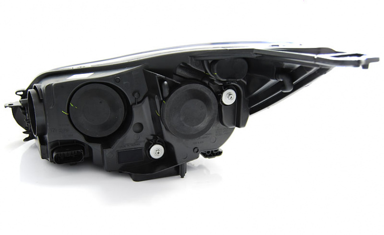 LED Tagfahrlicht Design Scheinwerfer für Ford Focus MK3 11-14 schwarz