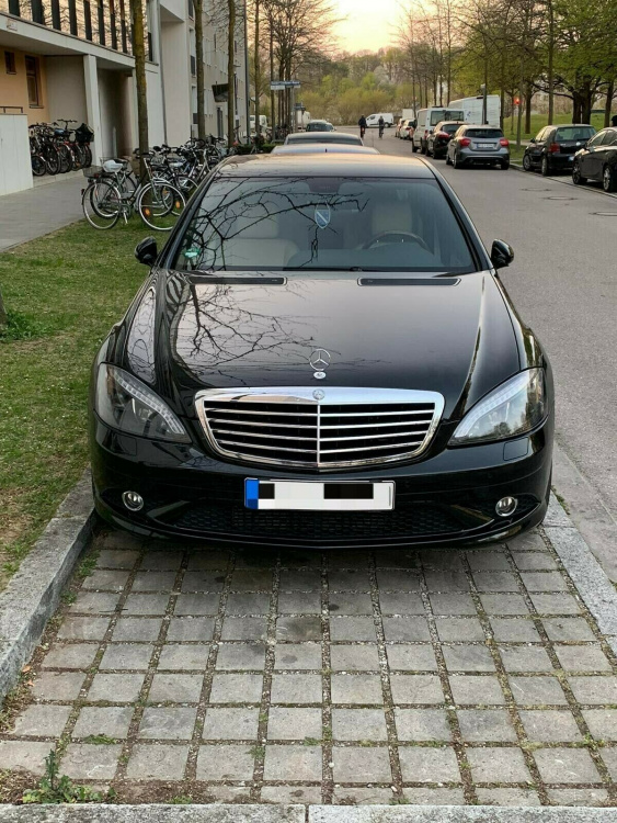 Xenon LED Tagfahrlicht Design Scheinwerfer für Mercedes Benz S-Klasse W221 05-09 schwarz