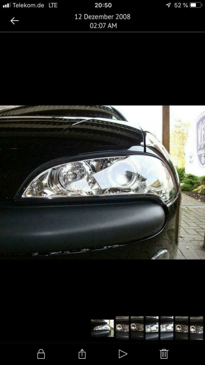 LED Angel Eyes Scheinwerfer für Opel Tigra A 94-00 chrom