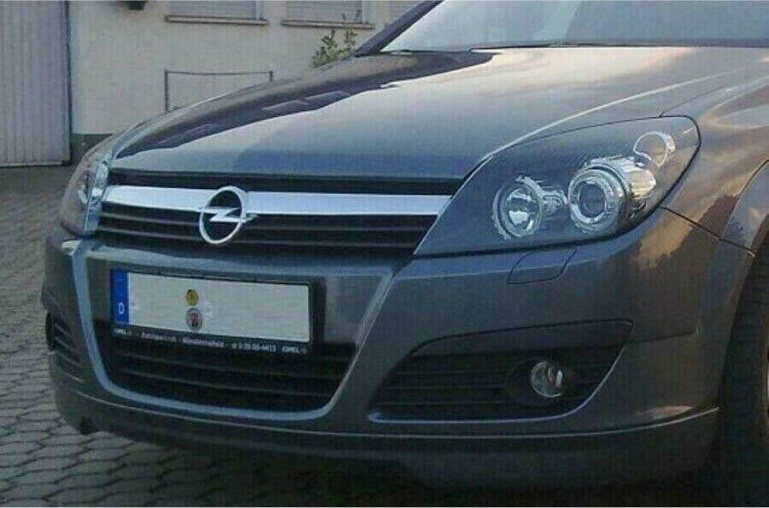 Angel Eyes Scheinwerfer für Opel Astra H 04-09 schwarz