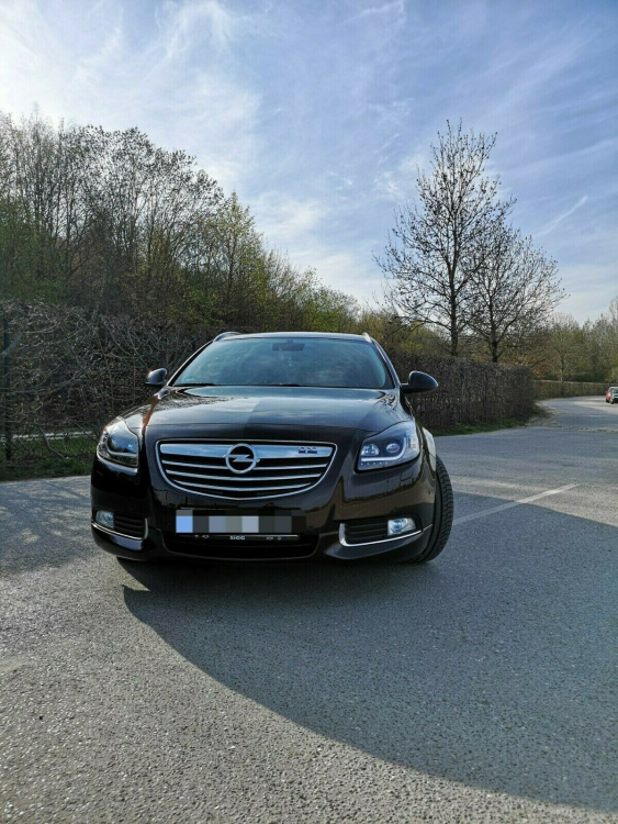 LED Tagfahrlicht Scheinwerfer für Opel Insignia 08-12 schwarz LTI