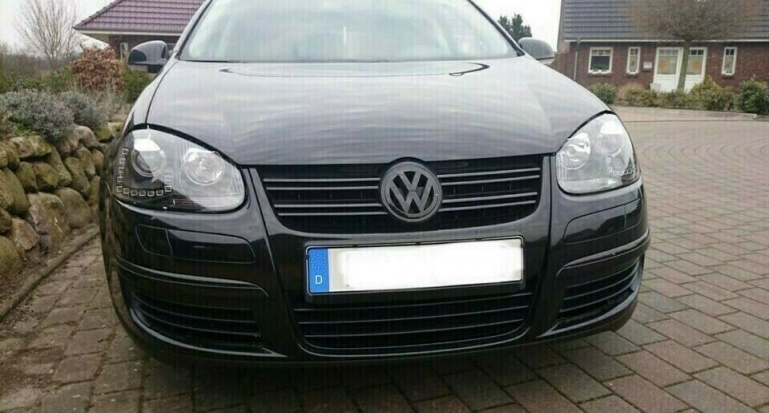 LED Tagfahrlicht Scheinwerfer für VW Golf 5 03-09 im Golf 6 Design