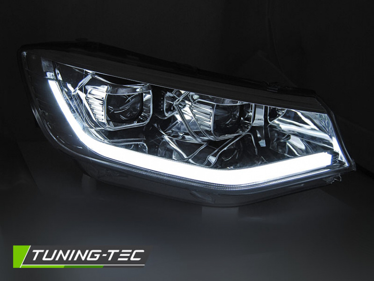 LED Tagfahrlicht Scheinwerfer für VW Caddy V/5 (SB) 20+ chrom dynamisch