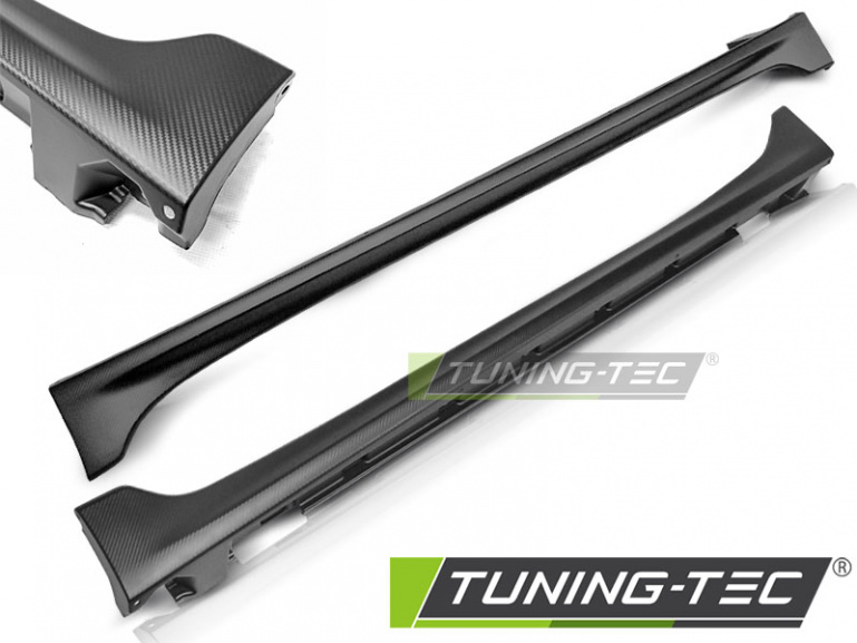 Upgrade Design Seitenschweller Set für Suzuki Swift 17+ Carbon Optik