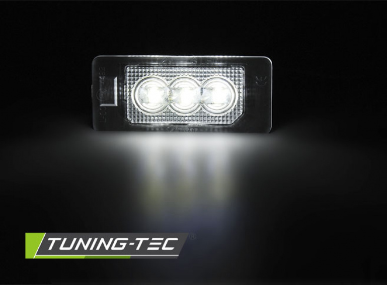 Upgrade LED Kennzeichenbeleuchtung für Audi Q5 / A4 / A5 / A6 4G / TT / VW  Passat B6 Variant kaltweiß