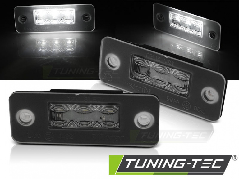 Kennzeichenbeleuchtung LED passend für Audi A3 8P, A4 B6+B7 A5 Cabrio, A6 4F,  Q7