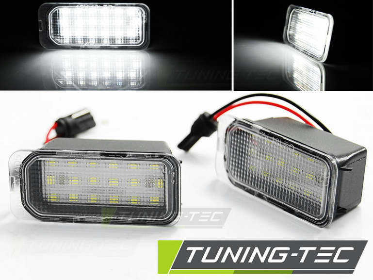 Upgrade LED Kennzeichenbeleuchtung für Ford Fiesta MK7 / Focus MK2/MK3 / Mondeo MK4 / C-MAX / S-MAX / Galaxy 2 Gen.