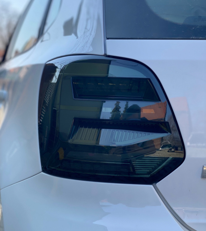 Voll LED Upgrade Design Rückleuchten für VW Polo 6R / 6C 09-17 schwarz/rauch dynamisch