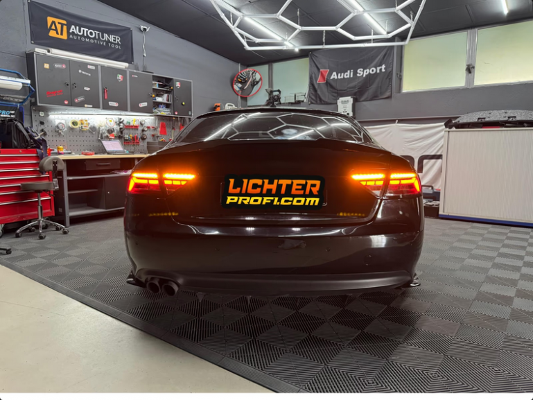 Voll LED Upgrade Design Rückleuchten für Audi A5 Facelift 11-16 rauch mit dyn. Blinker