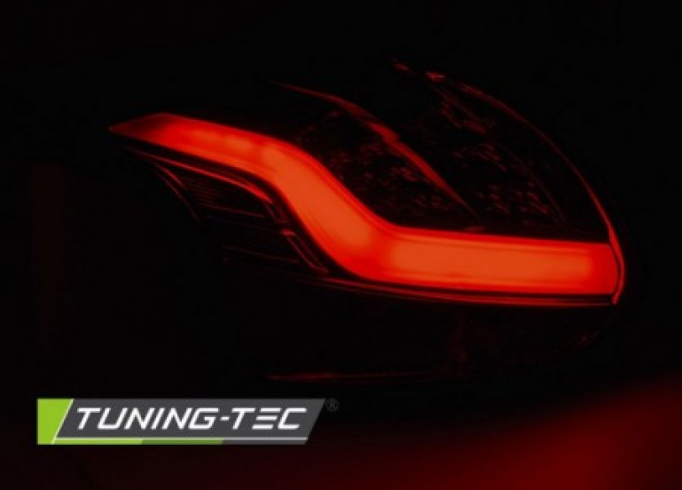 LED Lightbar Design Rückleuchten für Ford Focus MK3 11-14 rot/klar