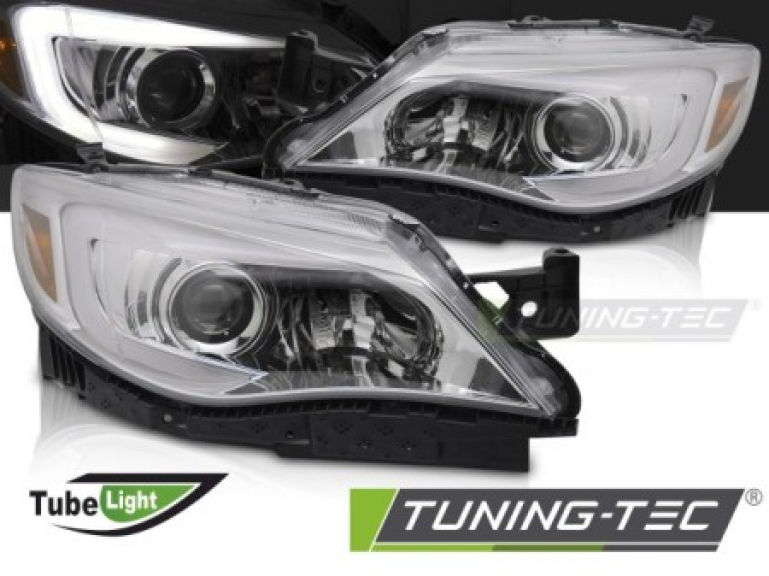 Upgrade LED Tagfahrlicht Design Scheinwerfer für Subaru WRX 14-17 chrom