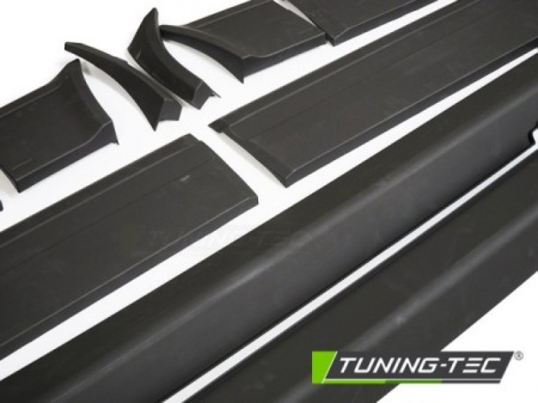 Sport Design 2 Planken Seitenbeplankung / Verkleidung / Seitenschweller SET für BMW 3er E30 Lim. und Touring Modelle (4-türig)