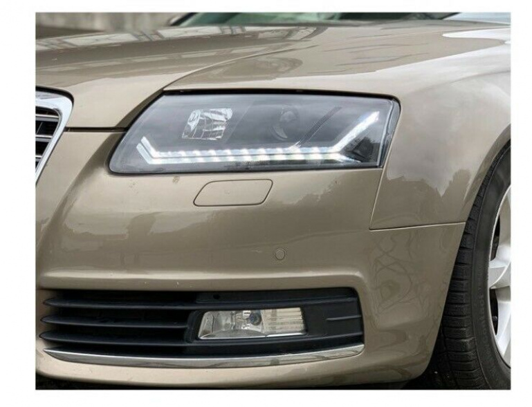 Xenon Scheinwerfer D3S/H7 SET passt für Audi A6 C6 Facelift mit