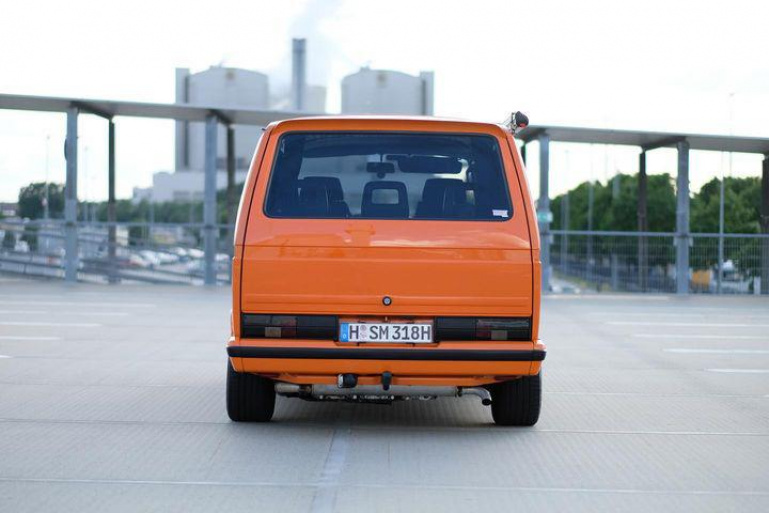 Upgrade Design Rückleuchten für VW T3 79-92 schwarz/rauch