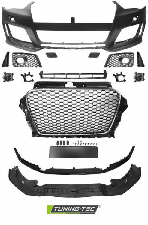 Upgrade Design Frontstoßstange für Audi A3 8V 12-16 inkl. Zubehör