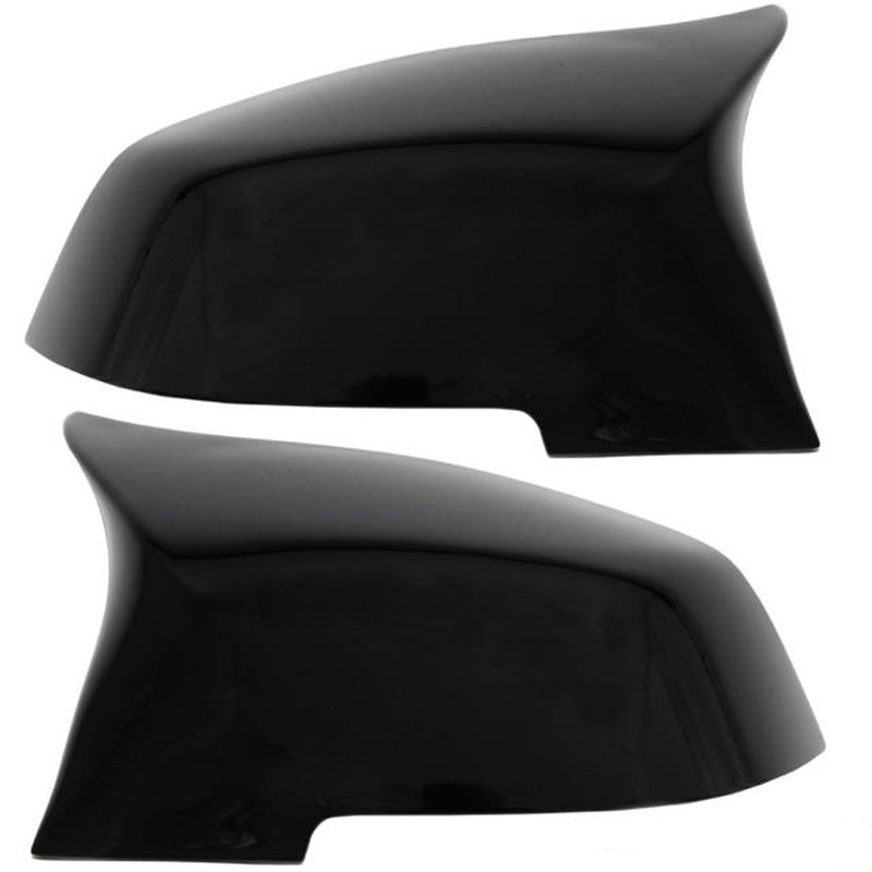Paar Schwarz Glänzend Spiegelkappen Außenspiegel für BMW F20 F21