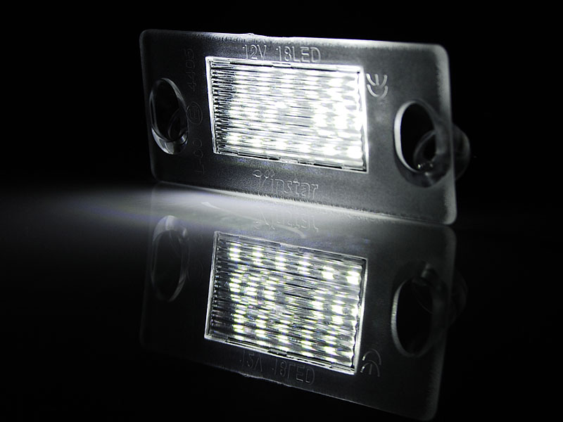 Upgrade LED Kennzeichenbeleuchtung für Audi A4 B5 94-98 / A3 8L 97-00  kaltweiß