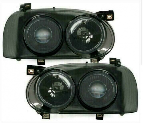 Upgrade Design Doppellinsen Scheinwerfer für VW Golf 3 91-97