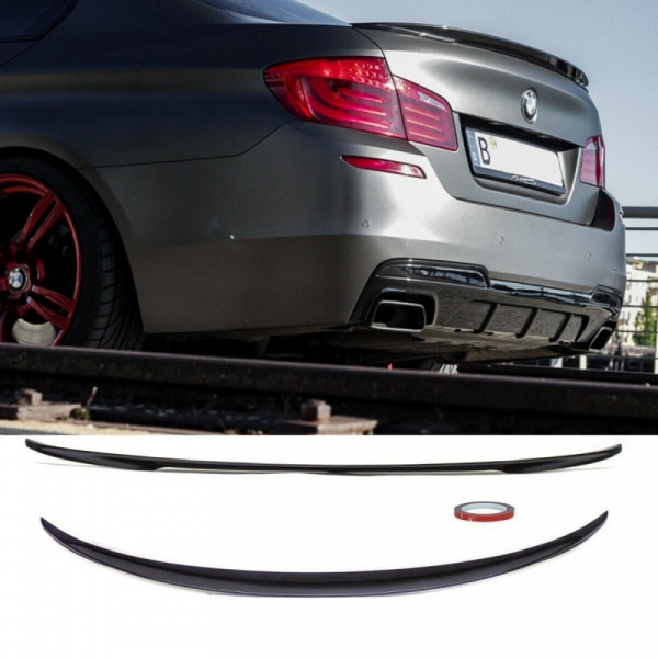 Sport-Performance Heckspoiler Heckspoilerlippe Schwarz Glanz 668 passt für BMW 5er F10