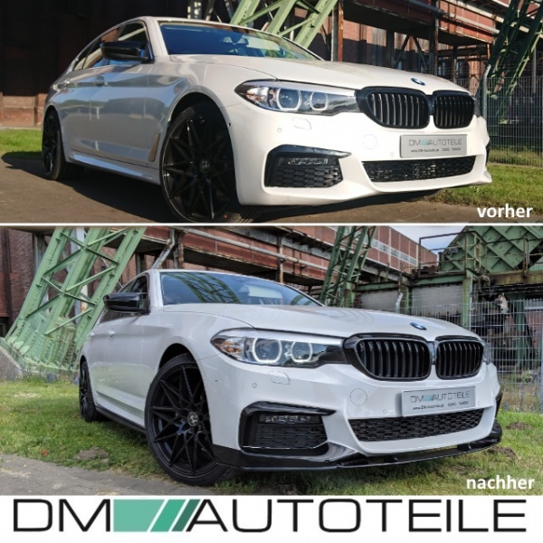 Sport-Performance Frontspoiler Schwarz Matt passend für BMW G30 G31 mit M-Paket +ABE