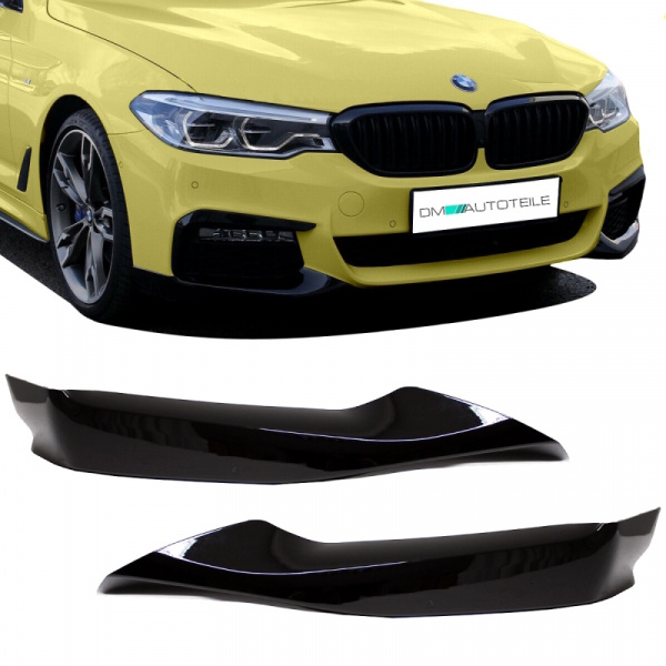 Sport-Performance Flaps Schwarz Glanz Ansatz passt für BMW G30 G31 mit M-Paket +ABE