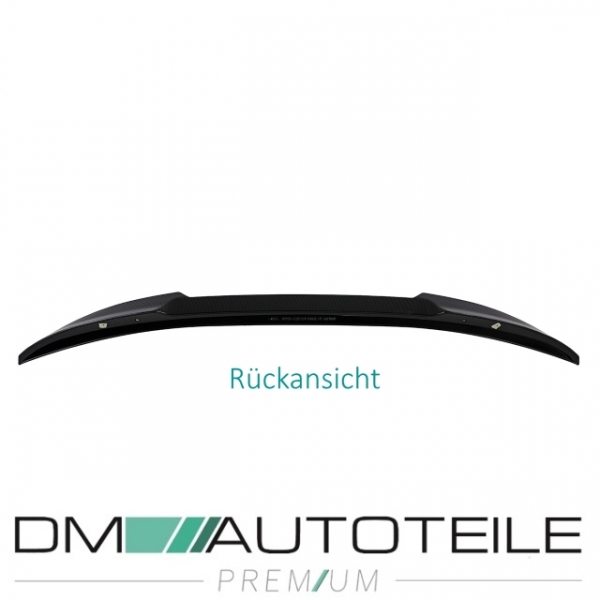 Set Sport EVO Heckspoiler Hecklippe breit Carbon glanz + Kleber passt für BMW 5er G30