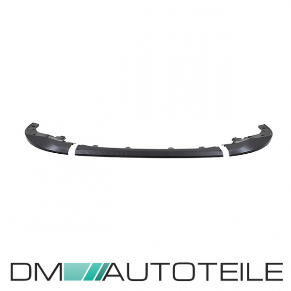 Sport-Performance Frontspoiler Lippe Carbon Glanz passt für BMW 4er G22 G23 G26 mit M-Paket