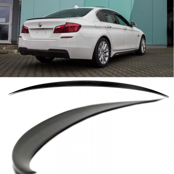 Heckspoiler Heckspoilerlippe Carbon hochglanz Optik + 3M passend für BMW F10