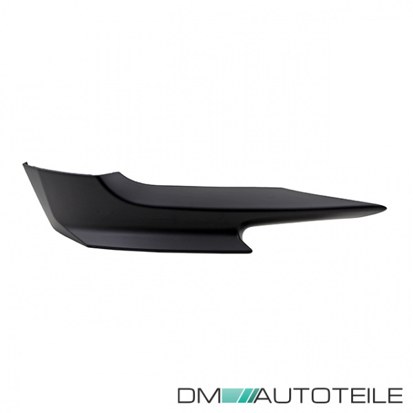 Vorfacelift Satz Flaps Splitter Lippe Schwarz Matt passend für BMW 3er E92 E93 Baujahr 06-10 mit M-Paket