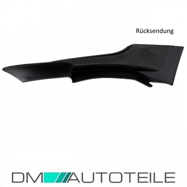 Vorfacelift Satz Flaps Splitter Lippe Carbon Look passend für BMW 3er E92 E93 Baujahr 06-10 mit M-Paket