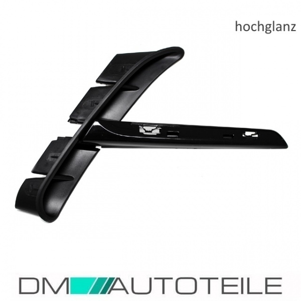 2x Kotflügel Set +Halter Hochglanz Schwarz passend für BMW F32 F33 F36 auch M4 + M Bj. 13-17