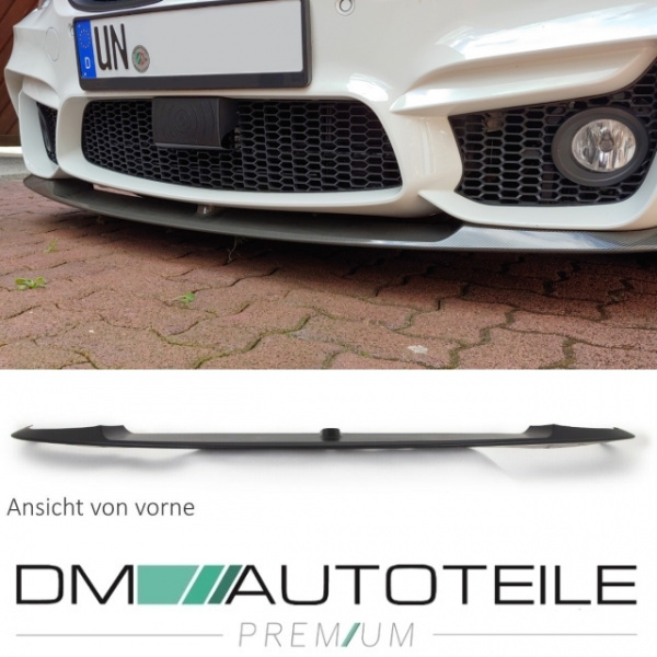 Sport Front Spoiler Lippe schwarz Matt passt für BMW 3er F30 F31 M3 Zubehör Stoßstange