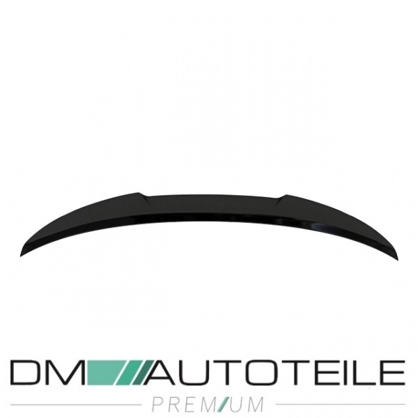 Sport-Performance Heckspoiler Schwarz glanz V-Form passt für BMW 4er F32 Coupe