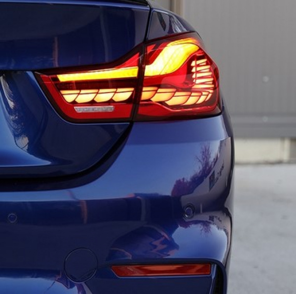 LED Rückleuchten SET Rot dynamische Blinker OLED Funktion passt für BMW 5er  F10 Limousine