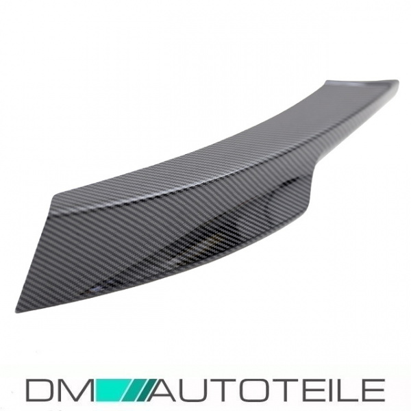 Carbon Glanz Flaps SET Spoiler Lippen passend für BMW 3er E90 E91 LCI mit M-Paket Stoßstange