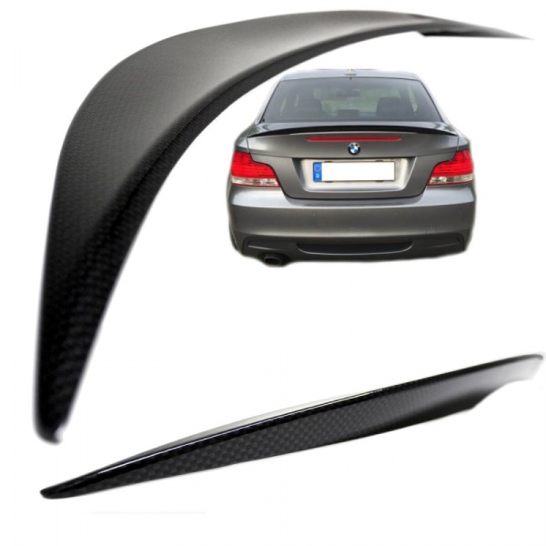 PERFORMANCE CARBON GLANZ Kofferraumspoiler Heckspoiler passt für BMW E82 Coupe