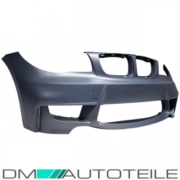 Sport EVO Stoßstange vorne Frontspoiler Lippe passt für BMW 1er E81 E82 E87 E88