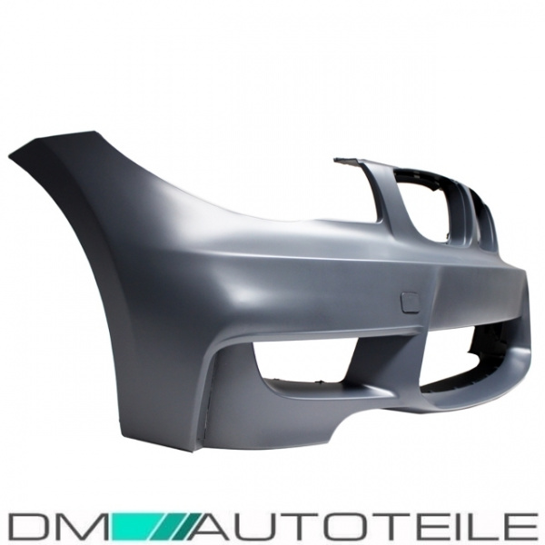 Sport EVO Stoßstange vorne Frontspoiler Lippe passt für BMW 1er E81 E82 E87 E88