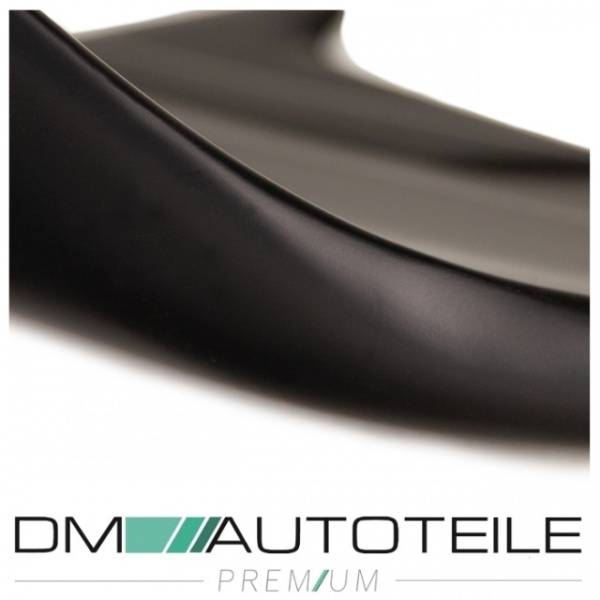 Performance Front Spoiler Set Flaps Ecken schwarz matt passend for BMW 2er F87 und M2 Look Stoßstangen