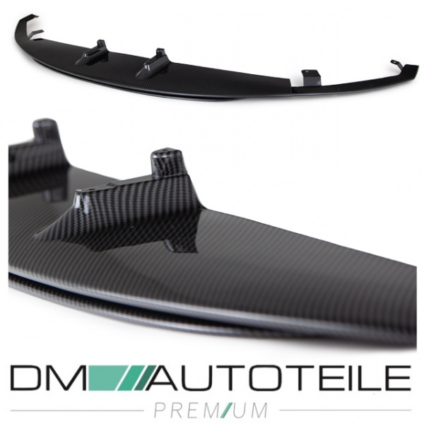 Set Sport-Performance Frontspoiler Carbon Glanz passend für BMW 2er F22 F23 ab Bj 2013