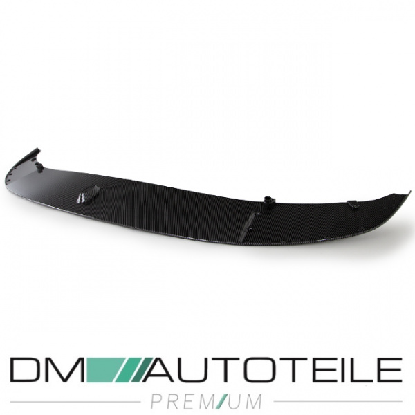 Sport-Performance Frontspoiler 3-teilig Lippe CARBON GLANZ passt für BMW 5er F10 F11 M-Paket