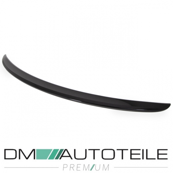 Heckspoiler Lippe schwarz glanz Obsidian passt für Mercedes W205 C205 nur Coupe ab Bj 2015 ABS +3M Tape