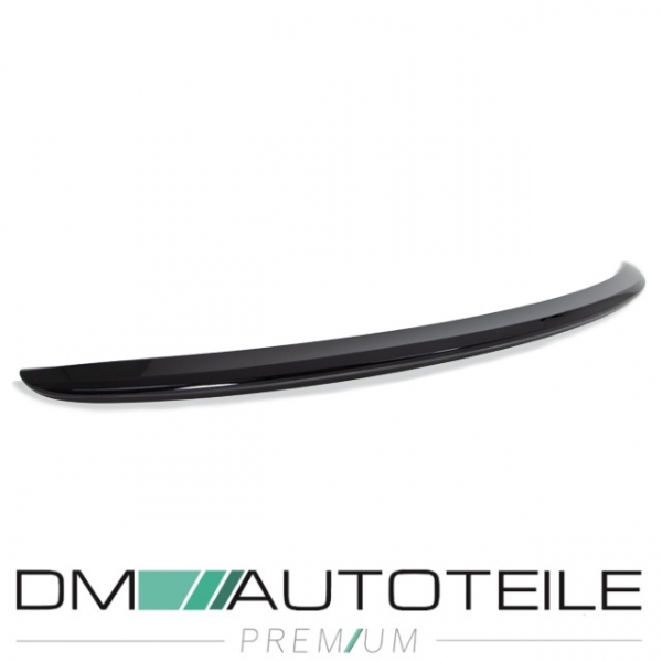 Heckspoiler Lippe schwarz glanz Obsidian passt für Mercedes W205 C205 nur Coupe ab Bj 2015 ABS +3M Tape