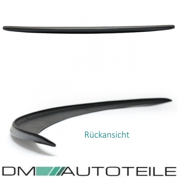 Kofferraumspoiler Heckspoiler Spoiler Schwarz Matt passend für Mercedes CLA C117 auch A45 AMG