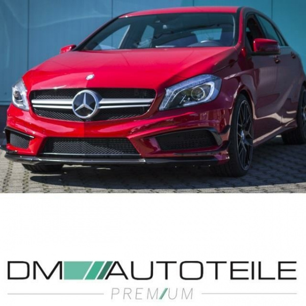 für Mercedes A-Klasse W176 Spoiler Flaps Flips +Zubehör für A45 AMG Aero Edition 1