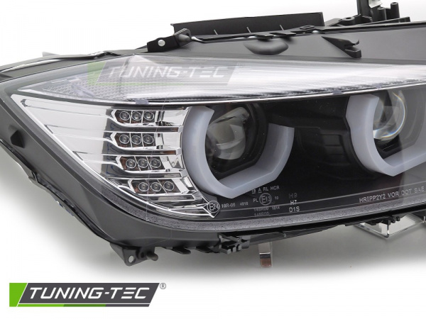 Scheinwerfer Xenon für BMW F30/F31 10.11 - 05.15 U-TYPE HID BLACK