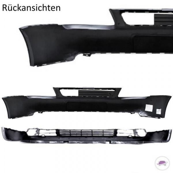 Set Audi A3 8L 8L1 Stoßstange vorne Bj 00-03 + Frontspoiler grundiert