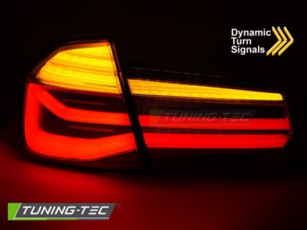 LED Lightbar Design Rückleuchten für BMW 3er F30 11-18 rot mit dyn. Blinker