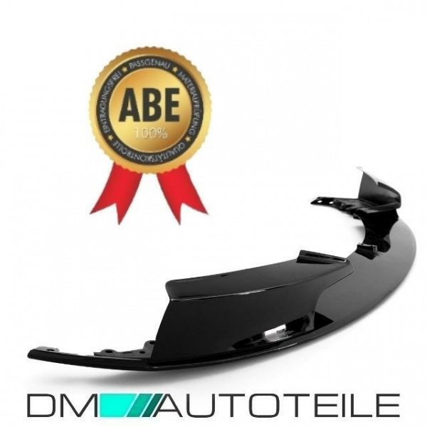 SET Frontspoiler Sport-Performance Schwarz hochglanz passend für BMW 3er F30 F31 M-Paket+ Schrauben +ABE