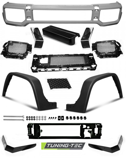 Upgrade Design Frontstoßstange für Mercedes-Benz G-Klasse W463 90-17 mit PDC